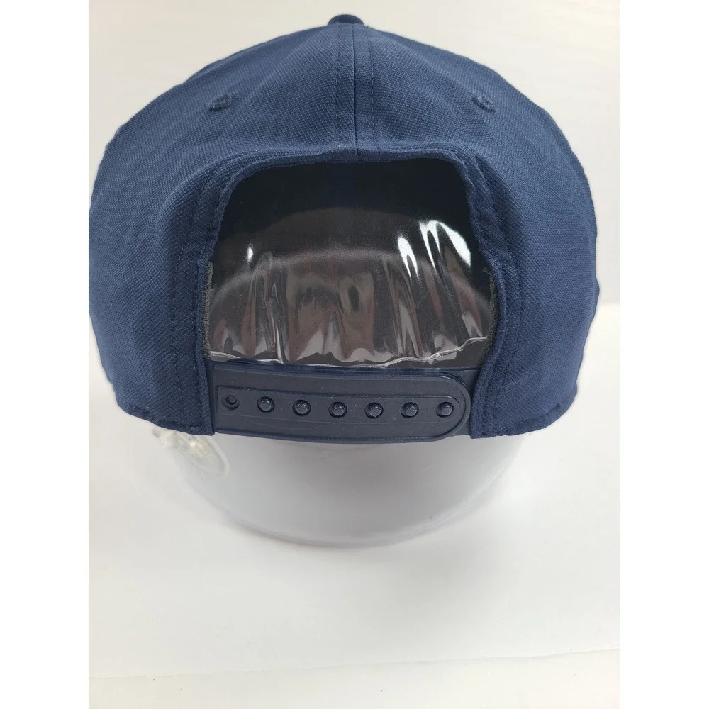 Nike Dri-FIT Club Cap Mens‎ L/XL Navy Blue Embroidered Swoosh Logo Snapback Hat